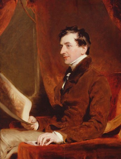 Portrait of Samuel Woodburn, c.1820 by Thomas Lawrence